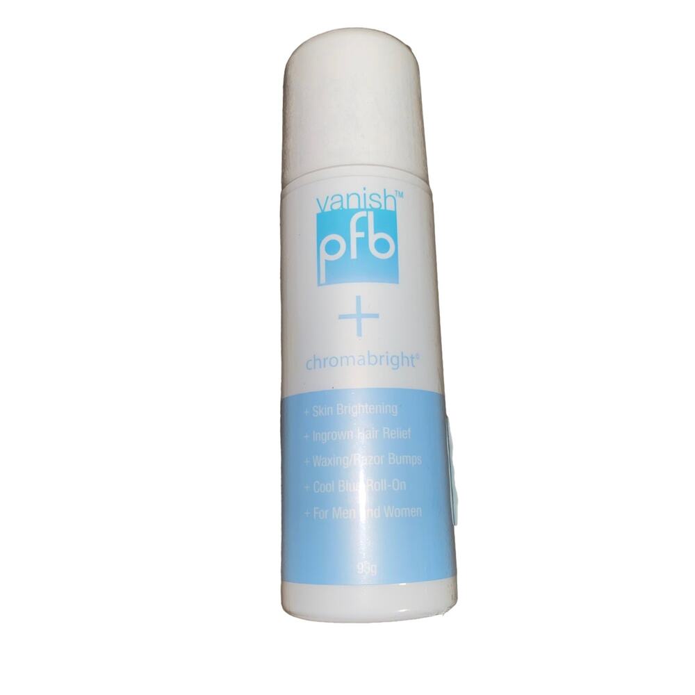 PFB Vanish Serum Roll On Chromabright Ingrown Hair Relief Skin Brightening 93g
